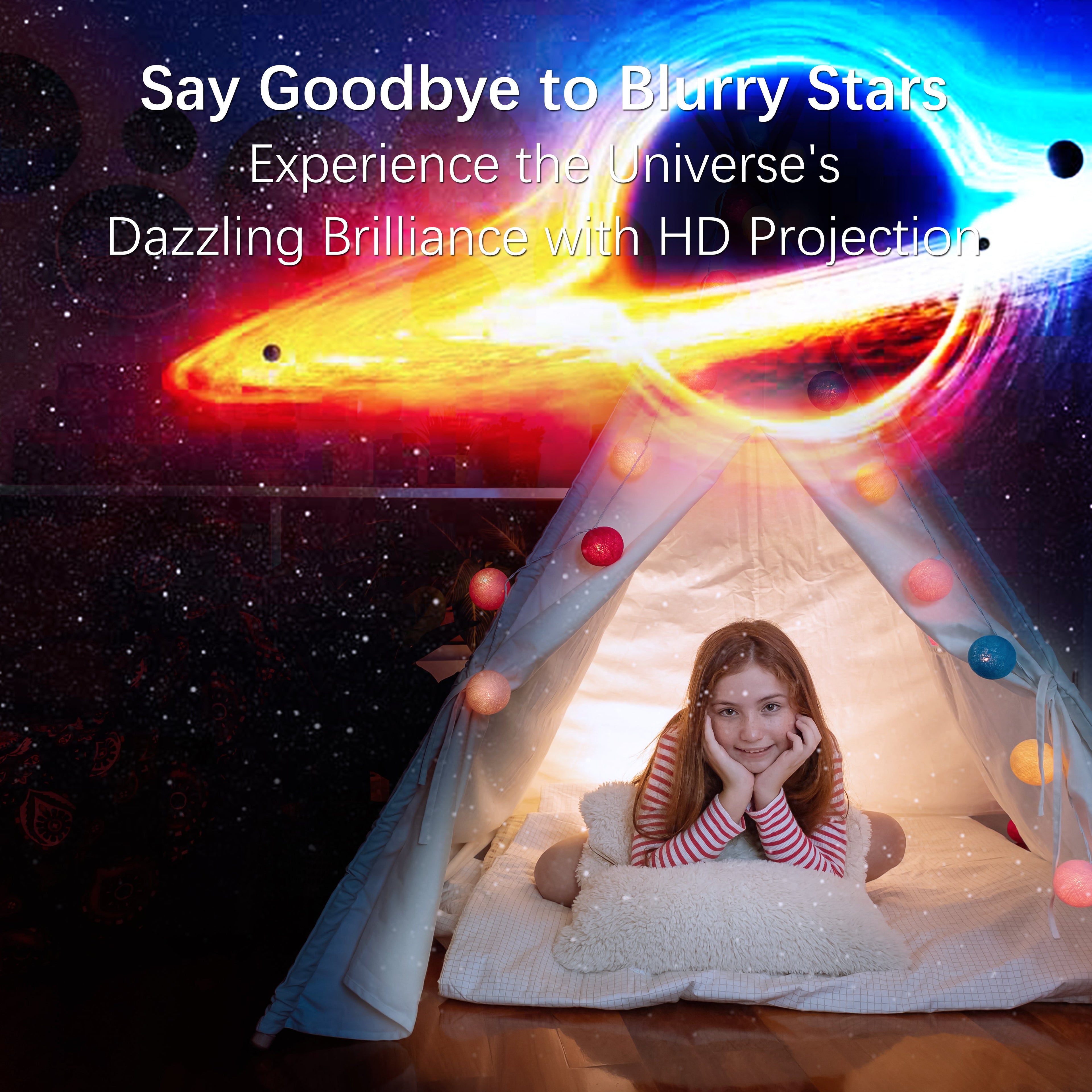 StarBliss Space Dog Projector — 13 Film Discs, Bluetooth & White Noise