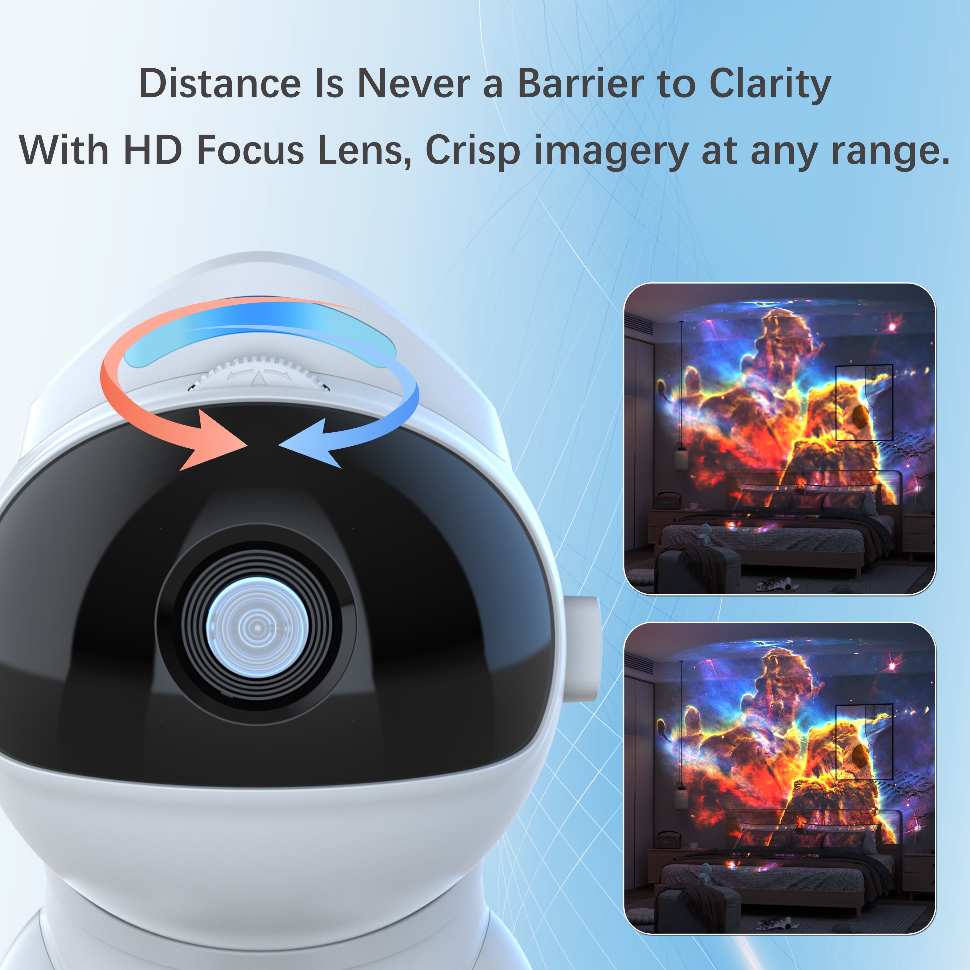 StarBliss Space Dog Projector — 13 Film Discs, Bluetooth & White Noise